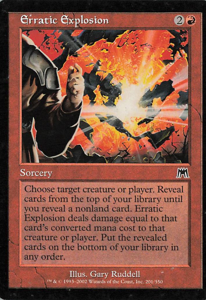 Erratic Explosion