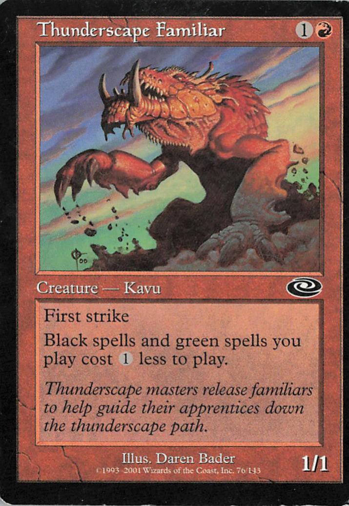 Thunderscape Familiar