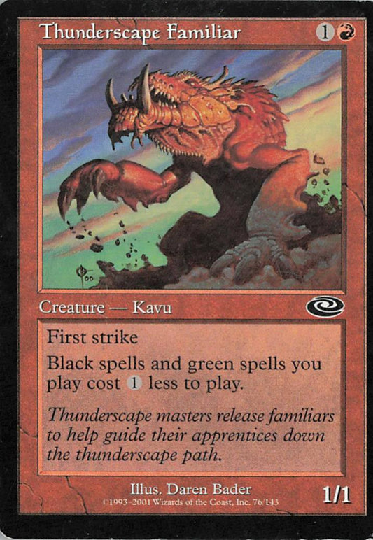 Thunderscape Familiar