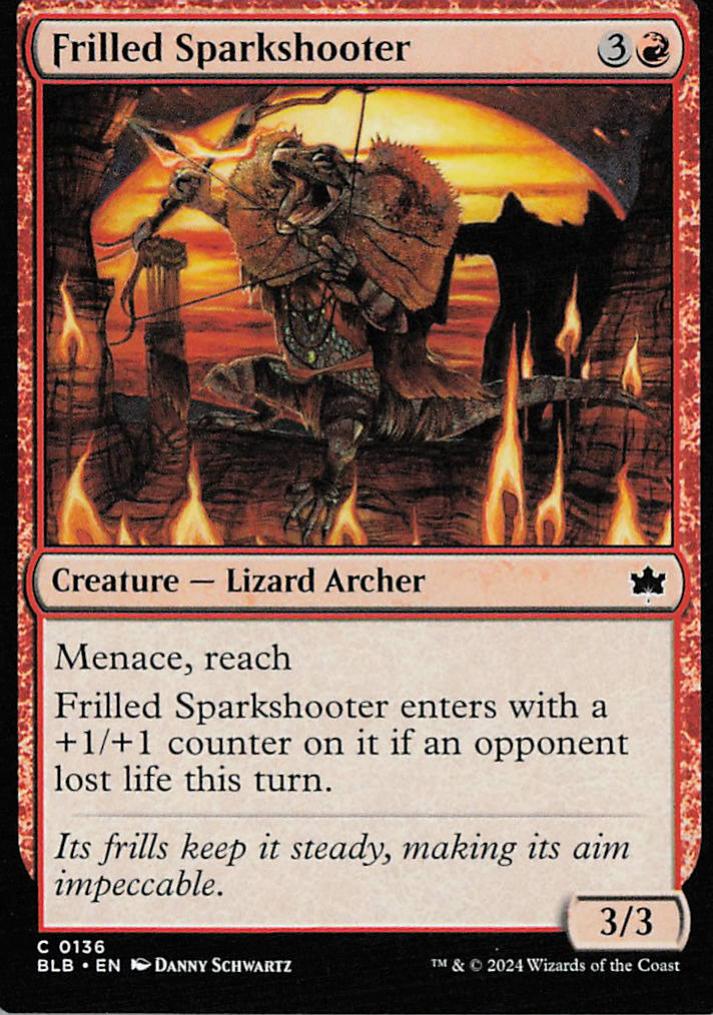 Frilled Sparkshooter
