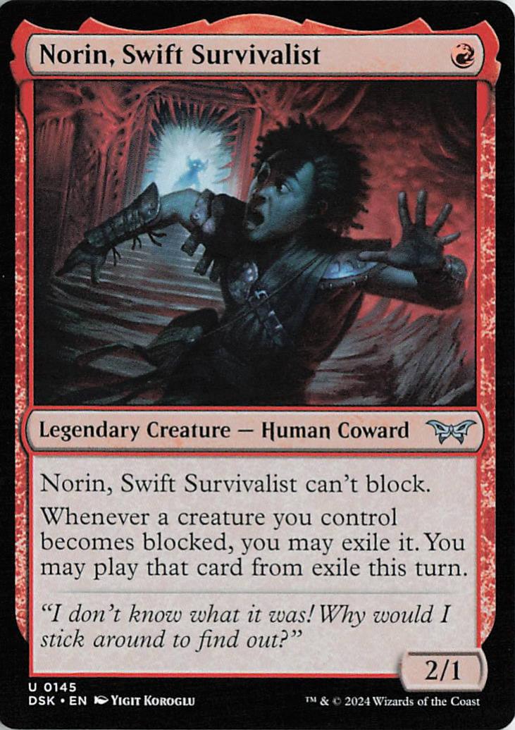 Norin, Swift Survivalist