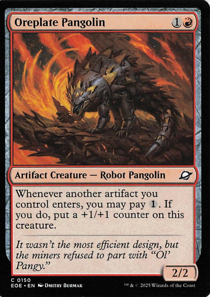 Oreplate Pangolin