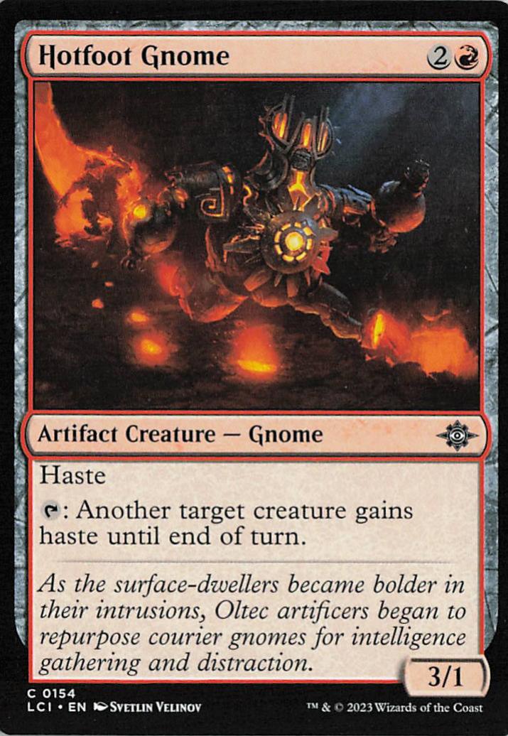 Hotfoot Gnome - LCI 0154