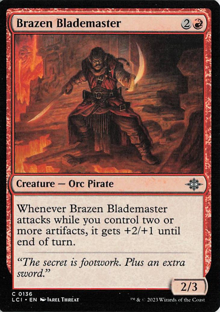 Brazen Blademaster - LCI 0136