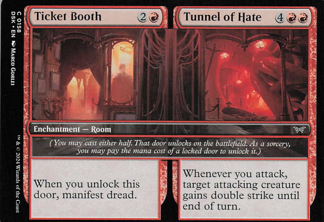 Ticket Booth // Tunnel of Hate - DSK 0158