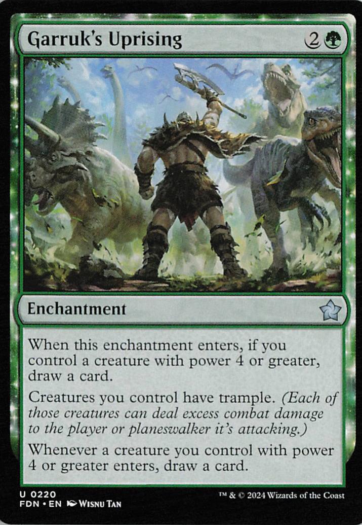 Garruk's Uprising - FDN 0220