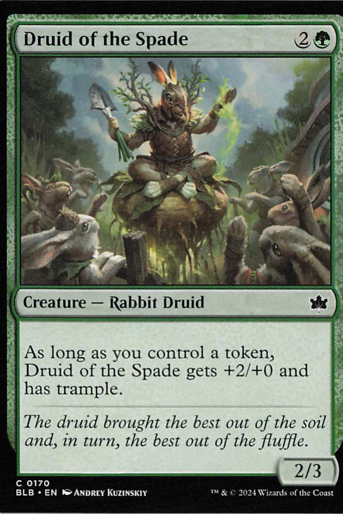 Druid of the Spade - BLB 0170