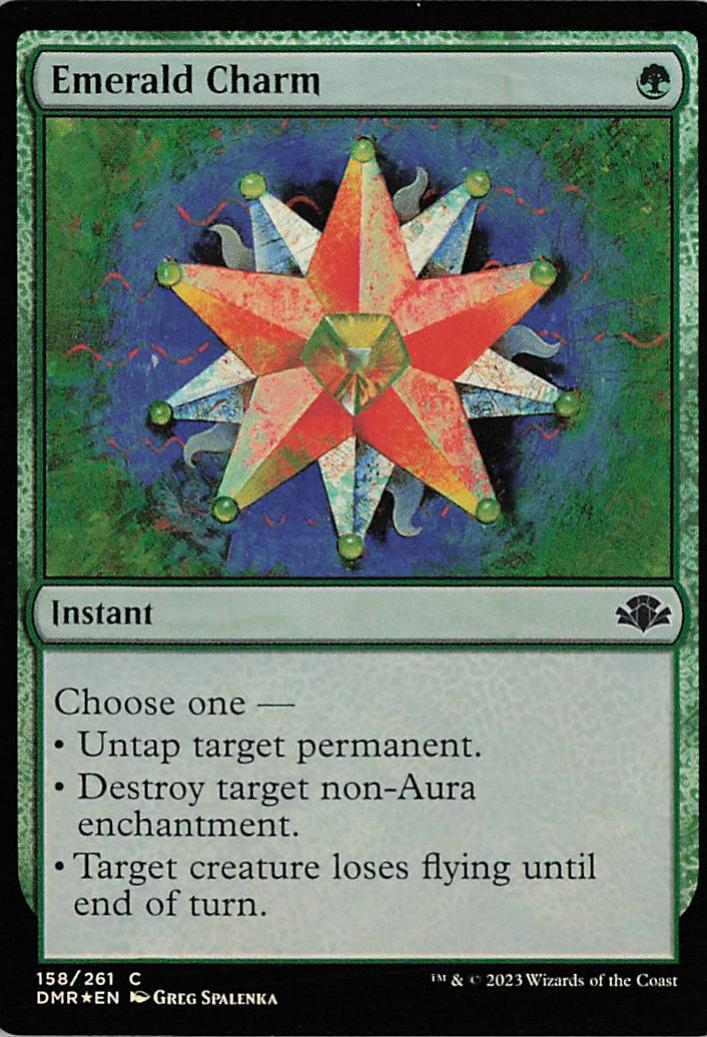 Emerald Charm - DMR 0158 (Foil)