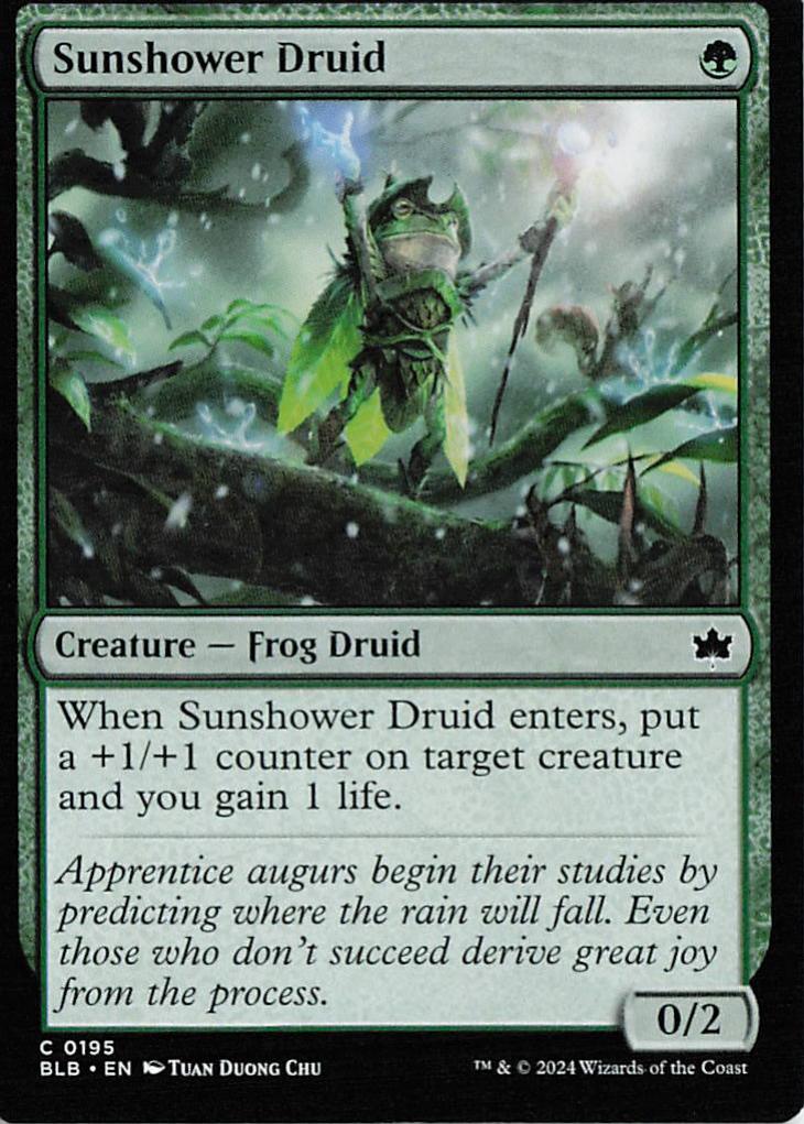 Sunshower Druid - BLB 0195