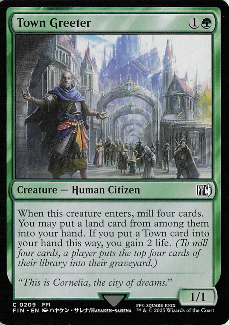 Town Greeter - FIN 0209