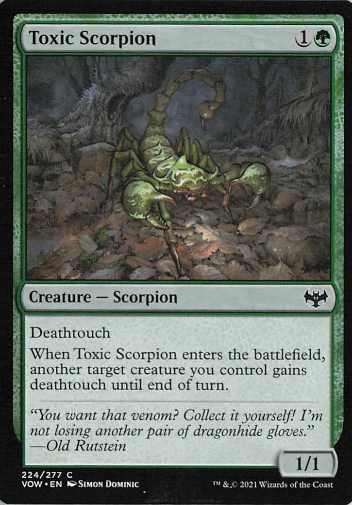 Toxic Scorpion - VOW 0224