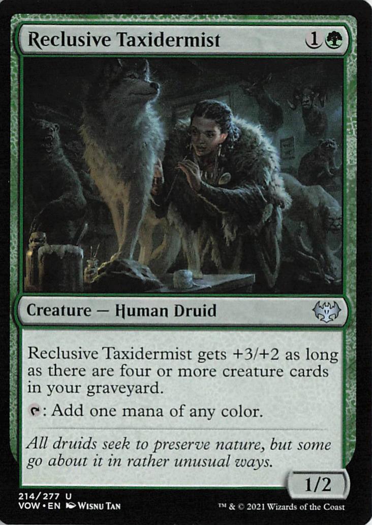 Reclusive Taxidermist - VOW 0214