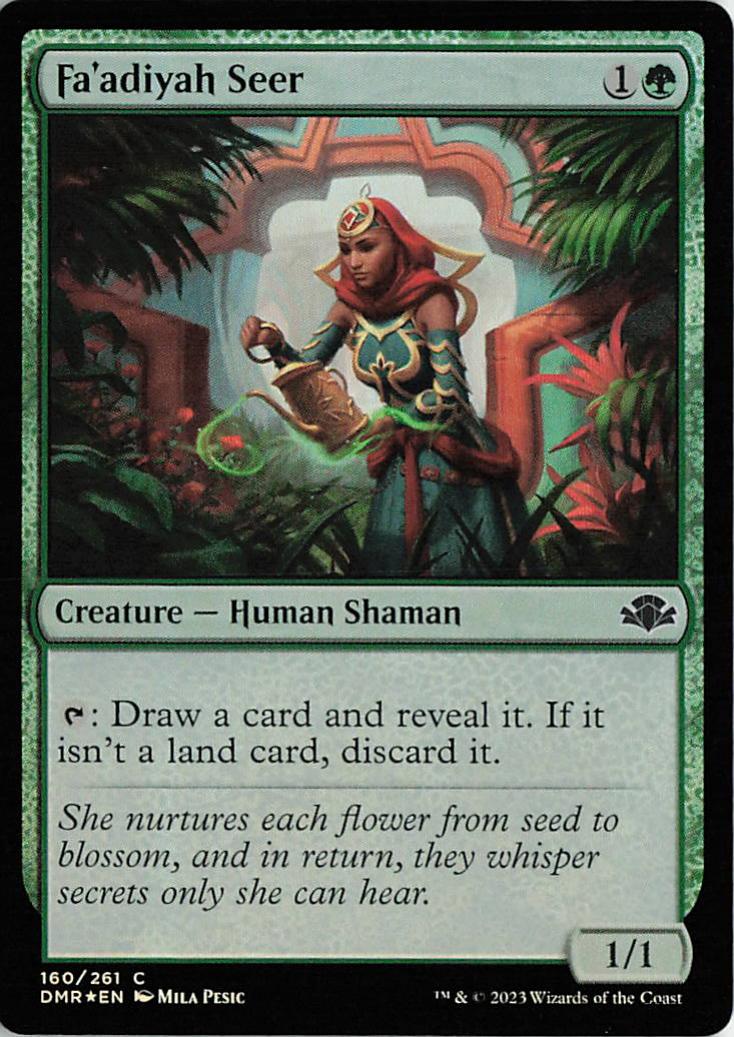 Fa'adiyah Seer - DMR 0160 (Foil)
