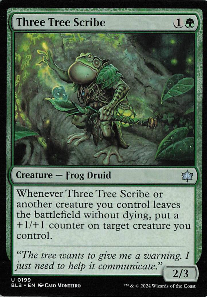 Three Tree Scribe - BLB 0199