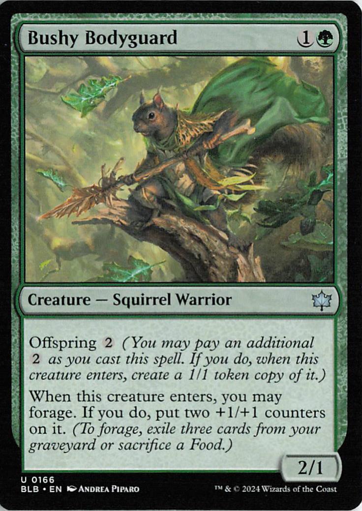 Bushy Bodyguard - BLB 0166