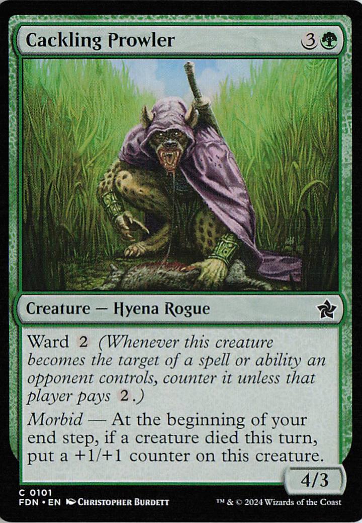 Cackling Prowler - FDN 0101