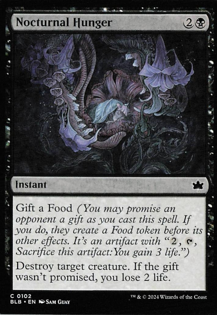 Nocturnal Hunger