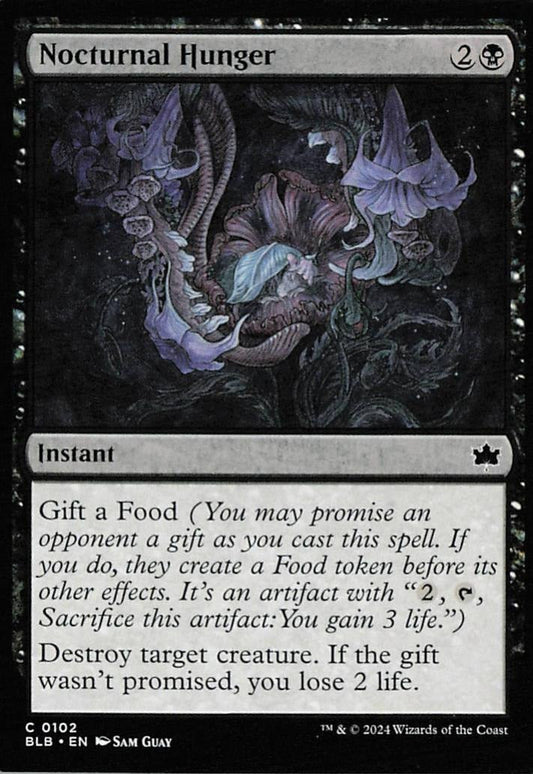 Nocturnal Hunger