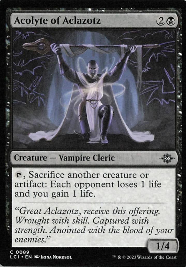 Acolyte of Aclazotz