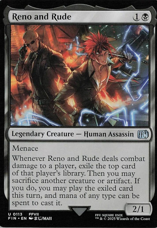 Reno and Rude