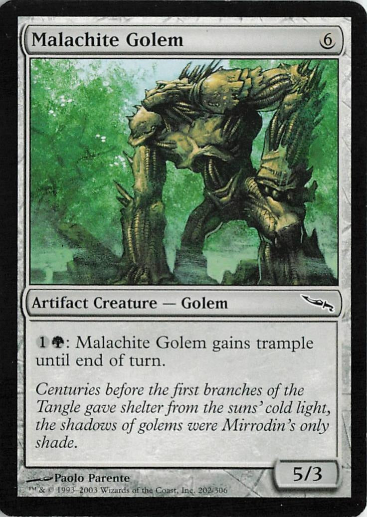 Malachite Golem