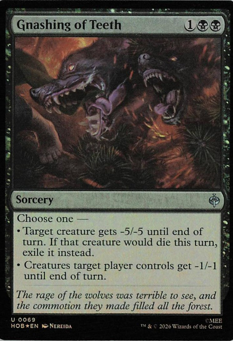 Gnashing of Teeth
