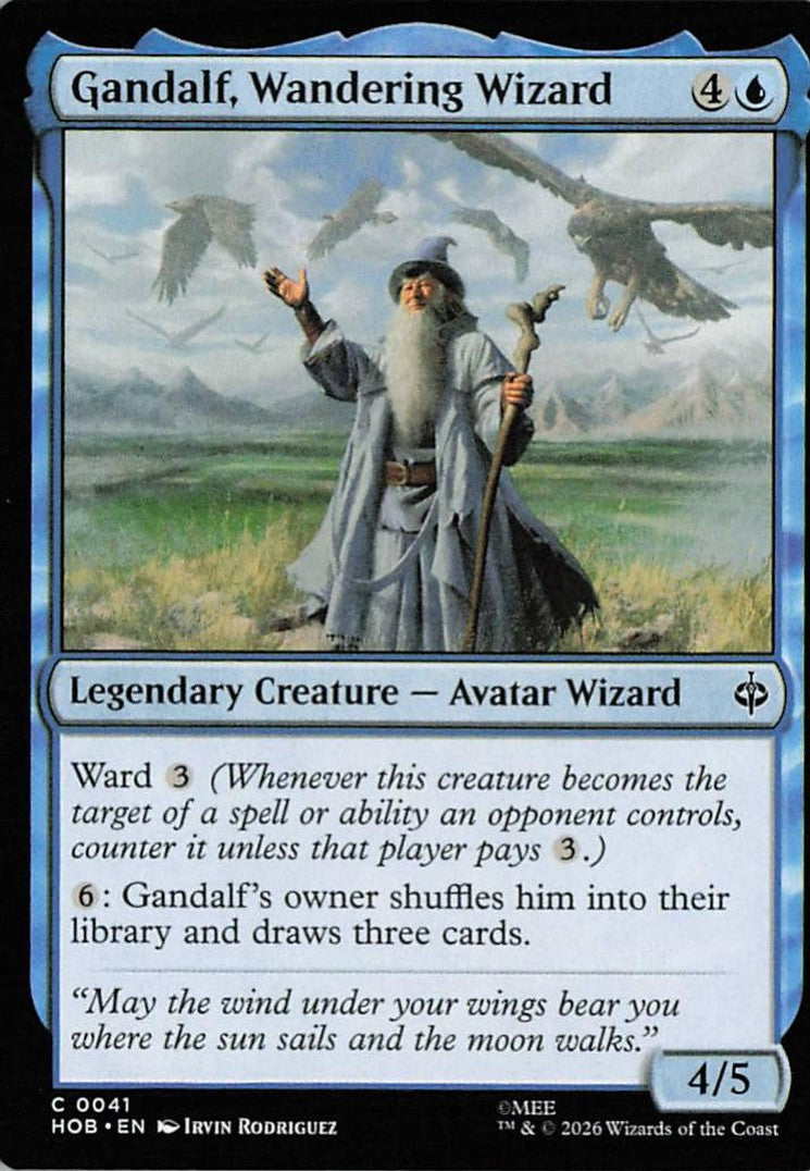 Gandalf, Wandering Wizard