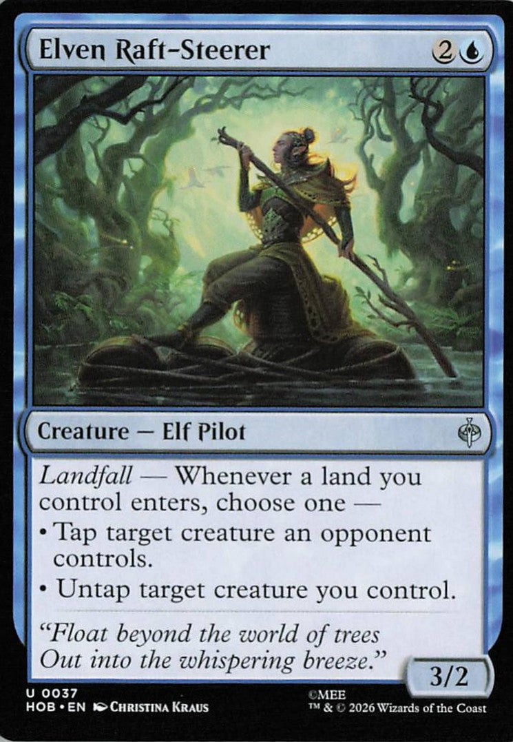 Elven Raft-Steerer