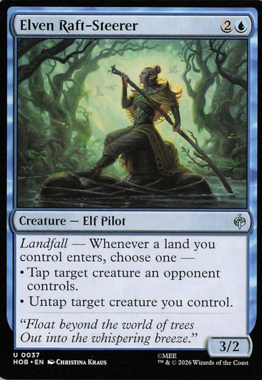 Elven Raft-Steerer