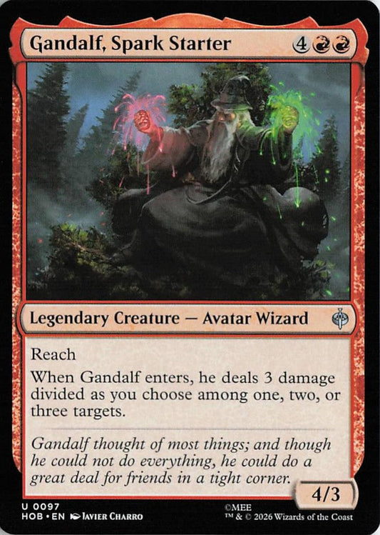 Gandalf, Spark Starter