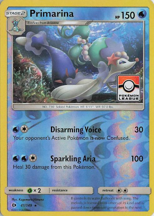 Primarina - SM Base 41/149 (Holo)