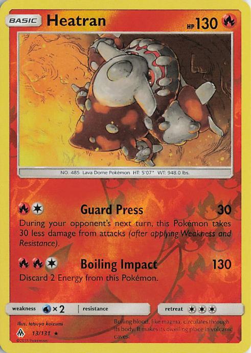 Heatran - Forbidden Light 13/131 (Holo)