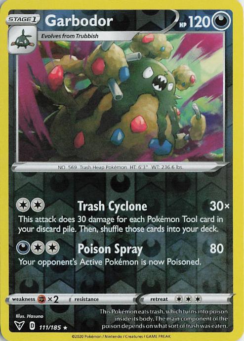 Garbodor - Vivid Voltage 111/185 (Reverse Holo)