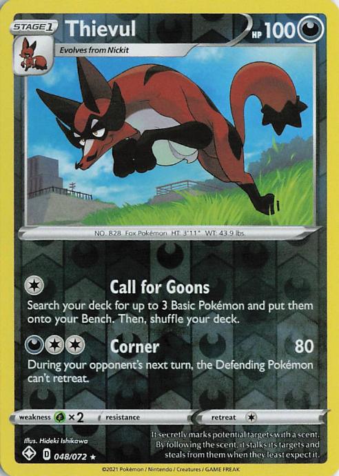 Thievul - Shining Fates 048/072 (Reverse Holo)