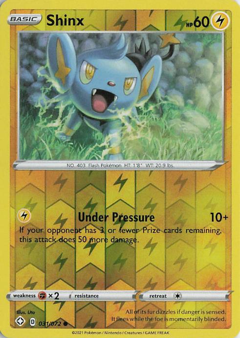 Shinx - Shining Fates 031/072 (Reverse Holo)