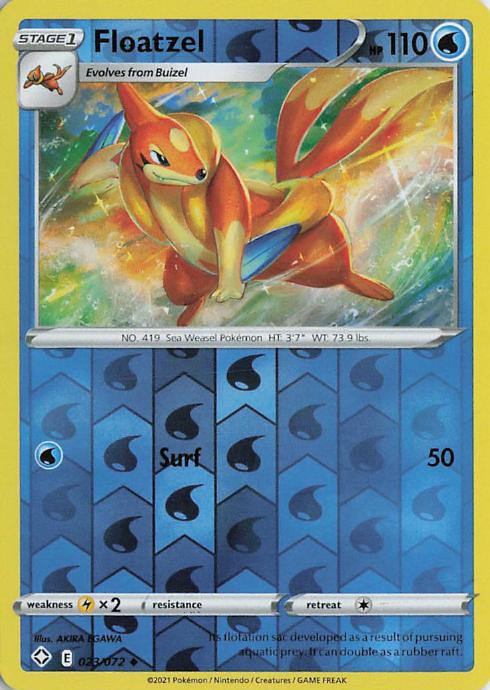 Floatzel - Shining Fates 023/072 (Reverse Holo)
