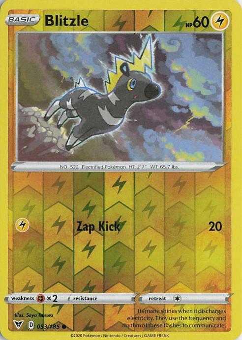 Blitzle - Vivid Voltage 053/185 (Reverse Holo)