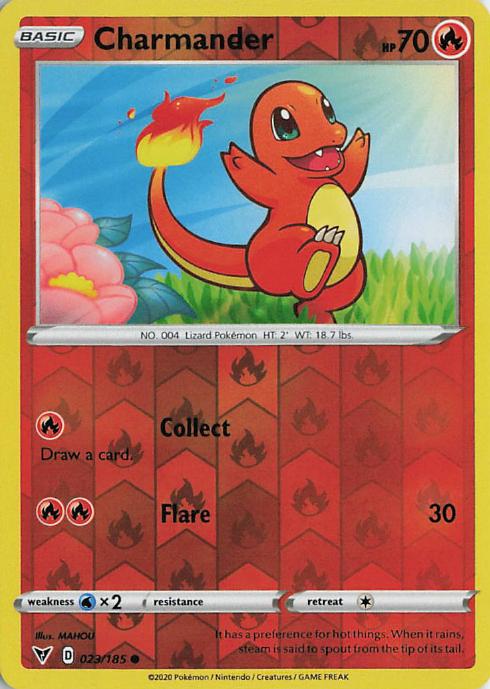 Charmander - Vivid Voltage 023/185 (Reverse Holo)