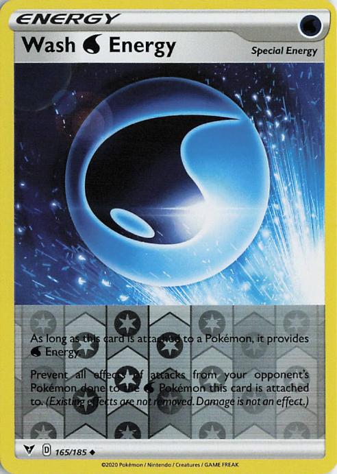 Wash Water Energy - Vivid Voltage 165/185 (Reverse Holo)