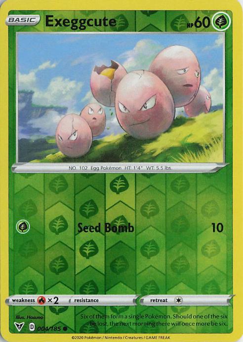 Exeggcute - Vivid Voltage 004/185 (Reverse Holo)