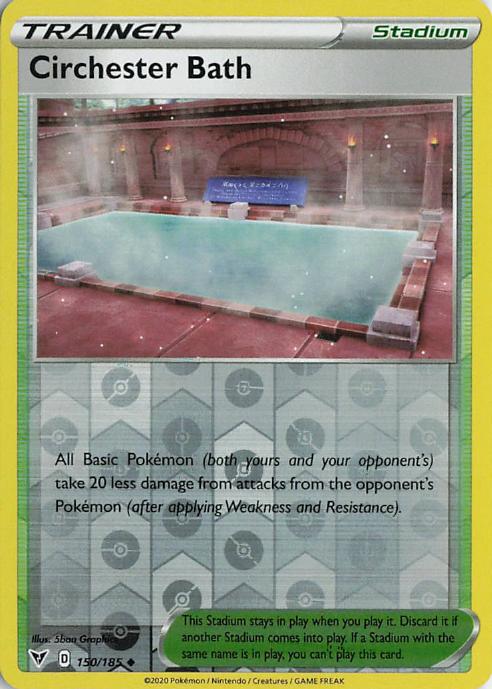 Circhester Bath - Vivid Voltage 150/185 (Reverse Holo)