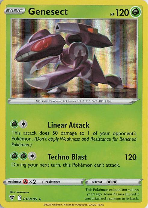 Genesect - Vivid Voltage 016/185 (Holo)