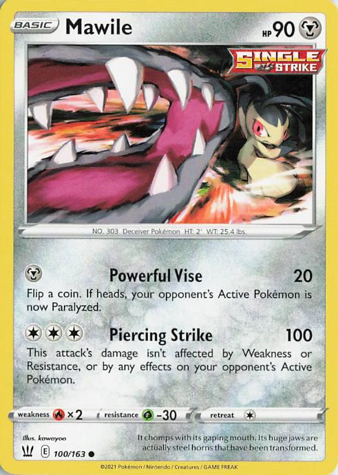 Mawile - Battle Styles 100/163