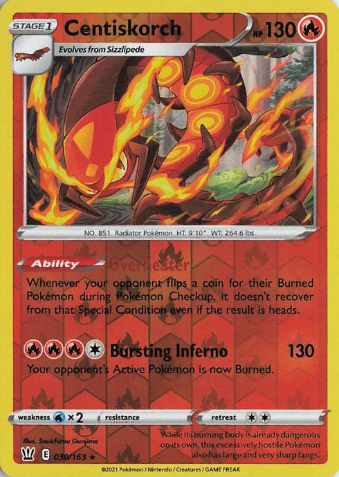 Centiskorch - Battle Styles 030/163 (Holo)