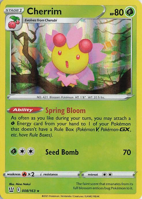 Cherrim - Battle Styles 008/163 (Holo)