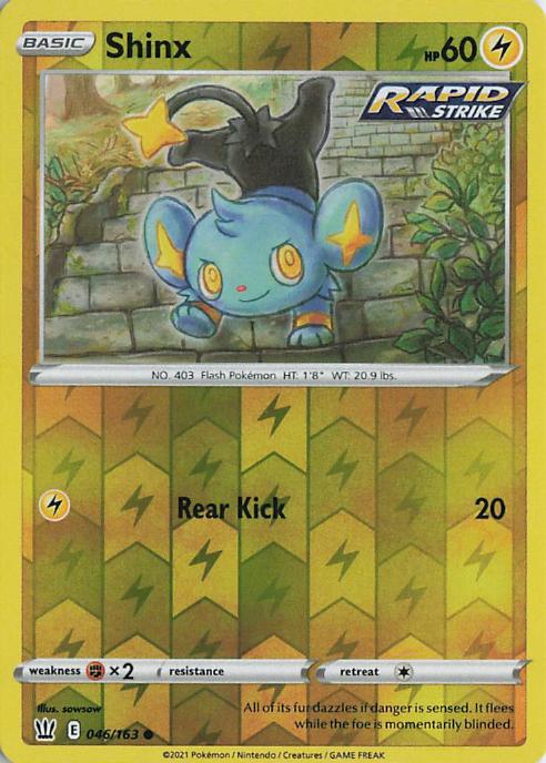 Shinx - Battle Styles 046/163 (Reverse Holo)
