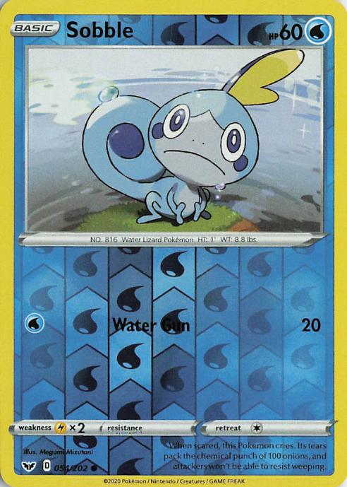 Sobble - Sword & Shield 056/202 (Reverse Holo)
