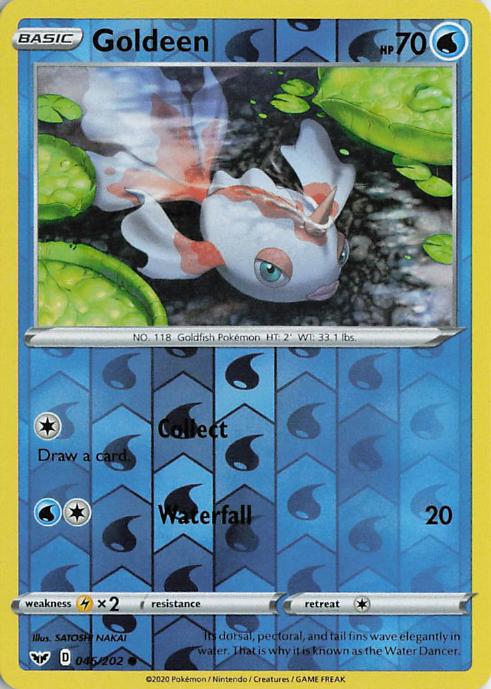 Goldeen - Sword & Shield 046/202 (Reverse Holo)