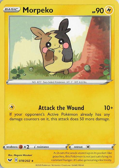 Morpeko - Sword & Shield 078/202