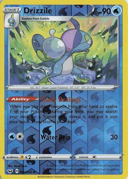 Drizzile - Sword & Shield 057/202 (Reverse Holo)